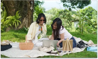 Outdoor Picnic Working Session